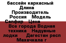 бассейн каркасный › Длина ­ 3 › Производитель ­ Россия › Модель ­ Сапфир › Цена ­ 22 500 - Все города Водная техника » Надувные лодки   . Дагестан респ.,Махачкала г.